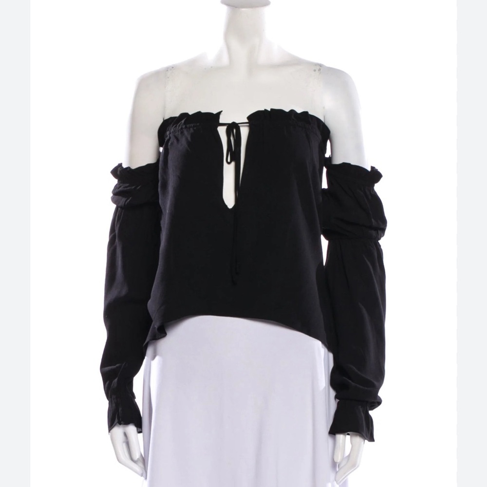 Stone Cold Fox Off the Shoulder